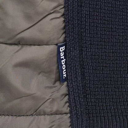 Barbour - Quilted Front Essential Gilet in Navy - Nigel Clare