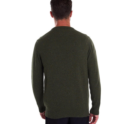 Barbour - Tisbury Crew Neck Knit Jumper in Forest - Nigel Clare