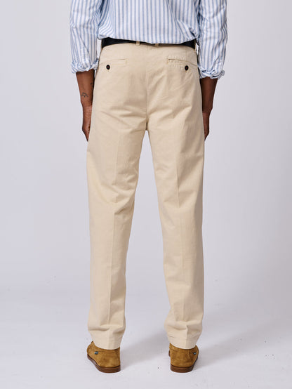 Aubin Washed Stone Barnstable Relaxed Fit Chino | Chinos