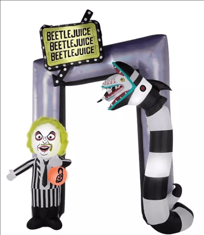 Beetlejuice 10.5' Airblown Inflatable Archway - Wichita Home Outlet