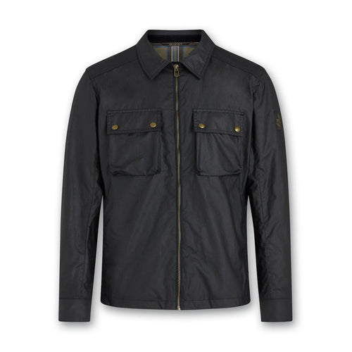 Belstaff - Dunstall Waxed Jacket in Dark Navy - Nigel Clare