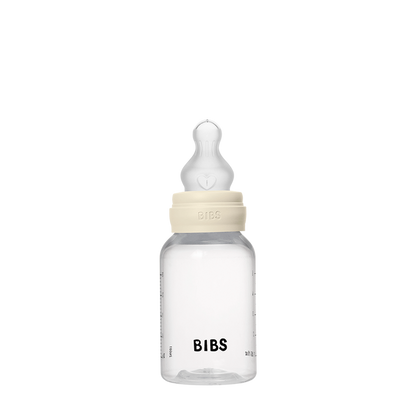 BIBS Baby BPA-Free Polypropylene Bottle Set 5oz. Silicone | Slow Flow