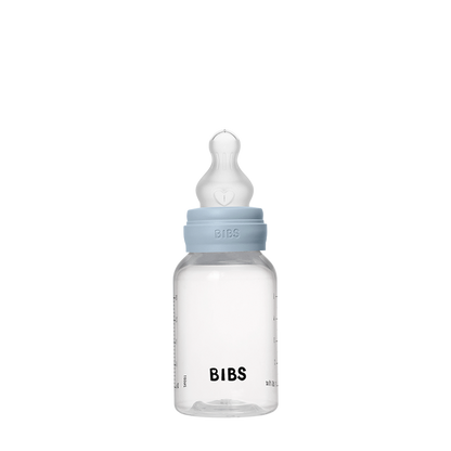BIBS Baby BPA-Free Polypropylene Bottle Set 5oz. Silicone | Slow Flow