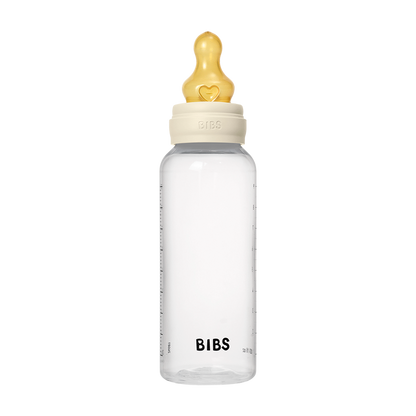 BIBS Baby BPA-Free Polypropylene Bottle Set 9oz Latex | Medium Flow
