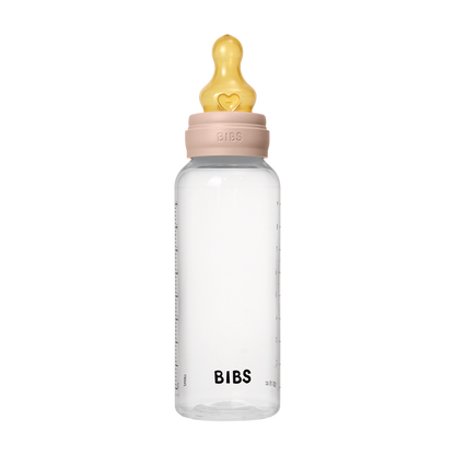 BIBS Baby BPA-Free Polypropylene Bottle Set 9oz Latex | Medium Flow