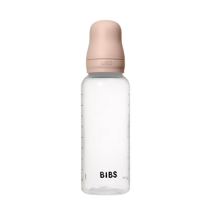 BIBS Baby BPA-Free Polypropylene Bottle Set 9oz Latex | Medium Flow