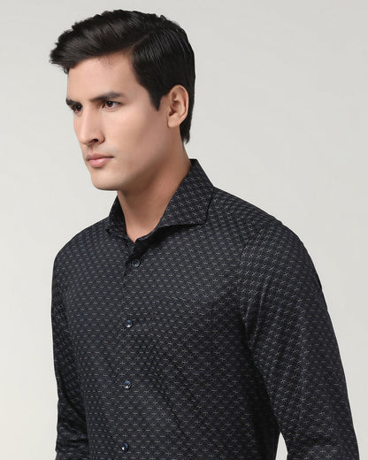 Black Printed Shirt - Cloud