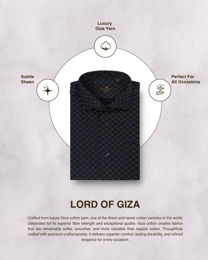 Black Printed Shirt - Cloud