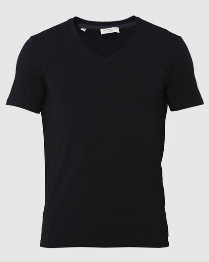 Black V-Neck T-Shirt