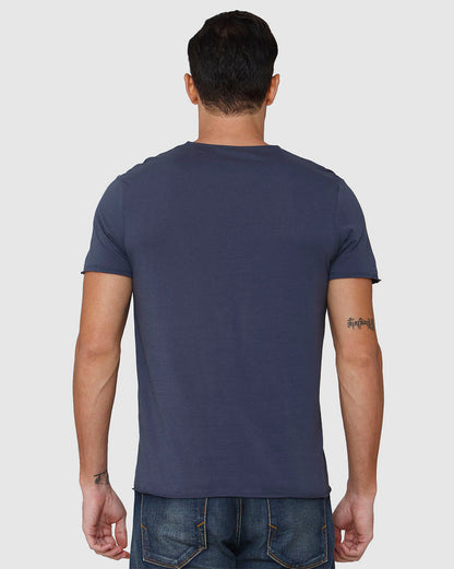 Blue Crew Neck T-Shirt