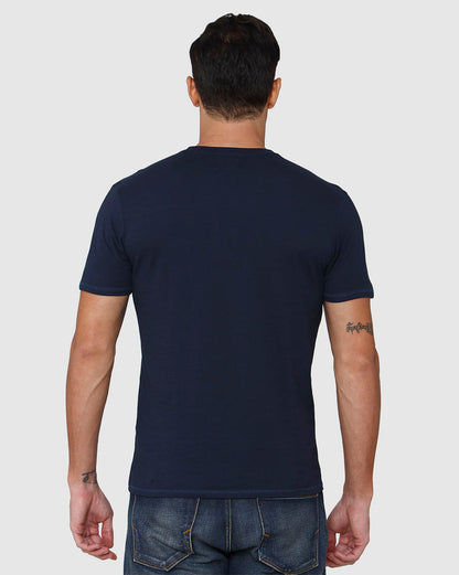 Blue Henley T-Shirt