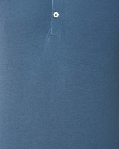 Blue Henley T-Shirt