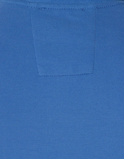 Blue Polo Neck T-Shirt