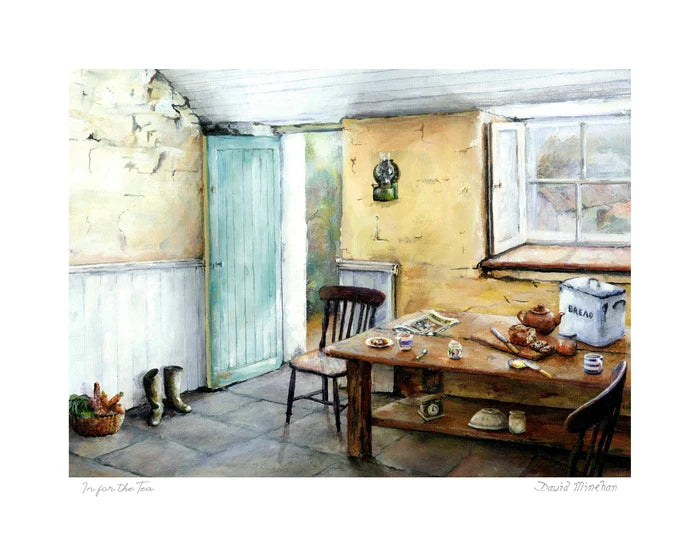 Blue Shoe Gallery Irish Art | In for the tea