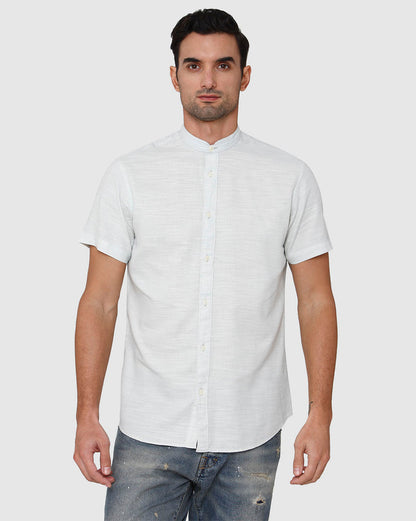 Blue Short Sleeves Shirt