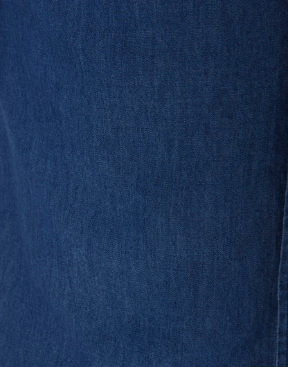 Blue Short Sleeves Shirt