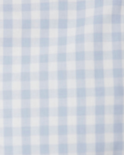 Blue Short Sleeves Shirt