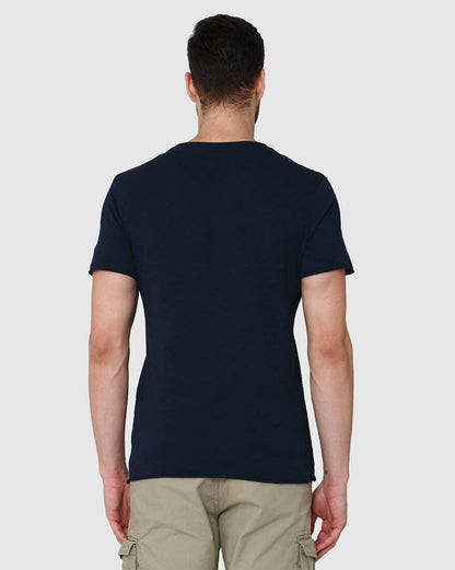 Blue V-Neck T-Shirt