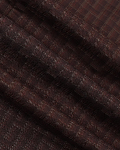 Brown Check Shirt - Echod