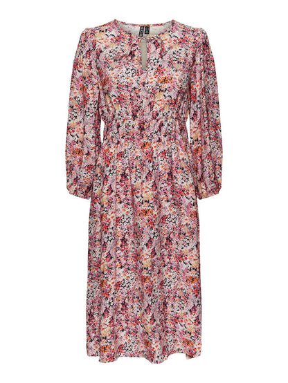 BRUNA MIDI DRESS (VIOLET FLOWER)