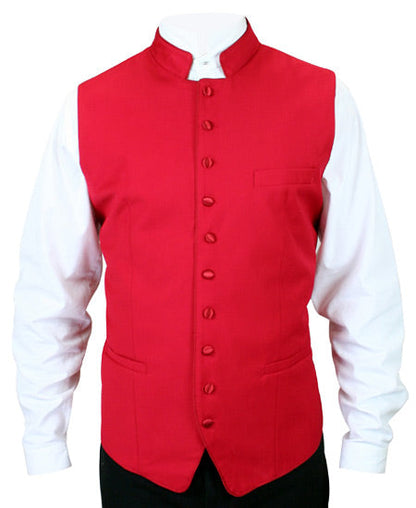 Buckingham Vest - Red/Red
