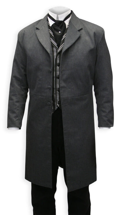 Callahan Frock Coat - Charcoal