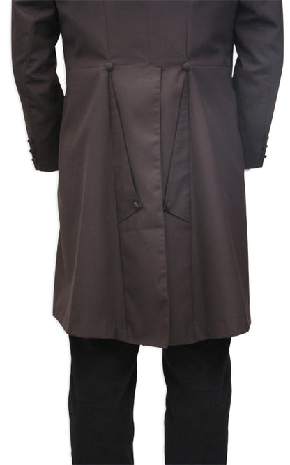 Callahan Frock Coat - Dark Mocha Brown