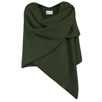 Giesswein Cape - loden vert 437