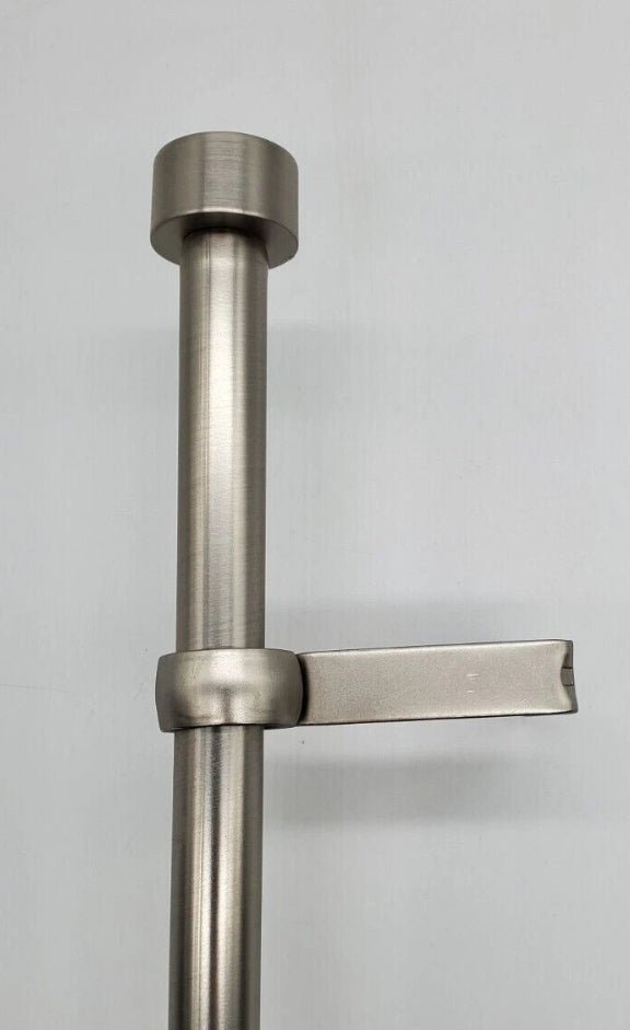 Cappa 3/4" Adjustable Curtain Rod - Nickel - Two Sizes - Wichita Home Outlet