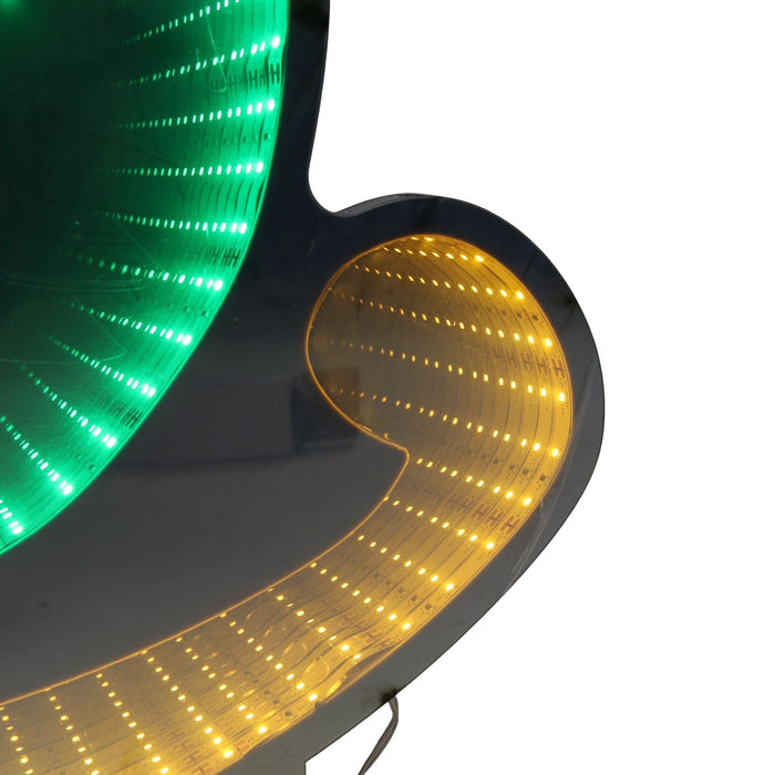 Christmas Infinity Mirror Decoration Double Sided LED Light 60cm