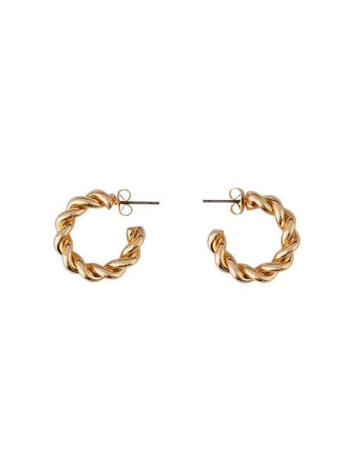 Cindy Hoop Earrings (Gold)