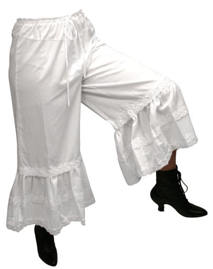 Classic Cotton Bloomers - White