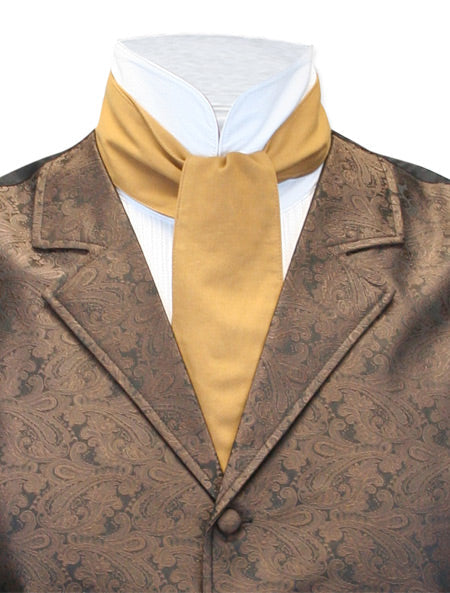 Classic Cotton Cravat - Tobacco