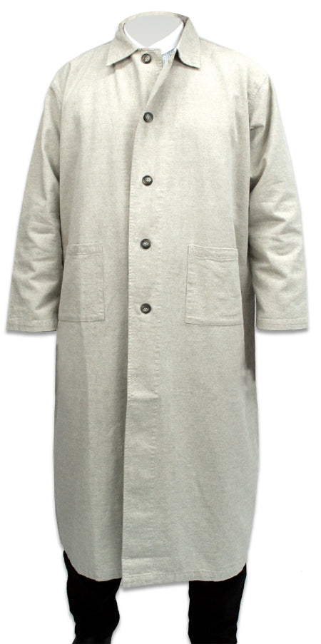 Classic Cotton Duster - Natural
