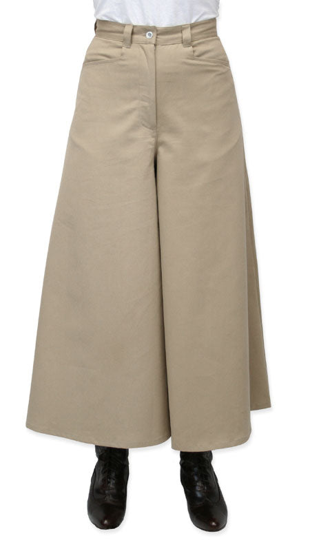 Classic Riding Pants - Khaki Twill
