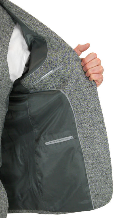 Clifton Suit - Gray Tweed