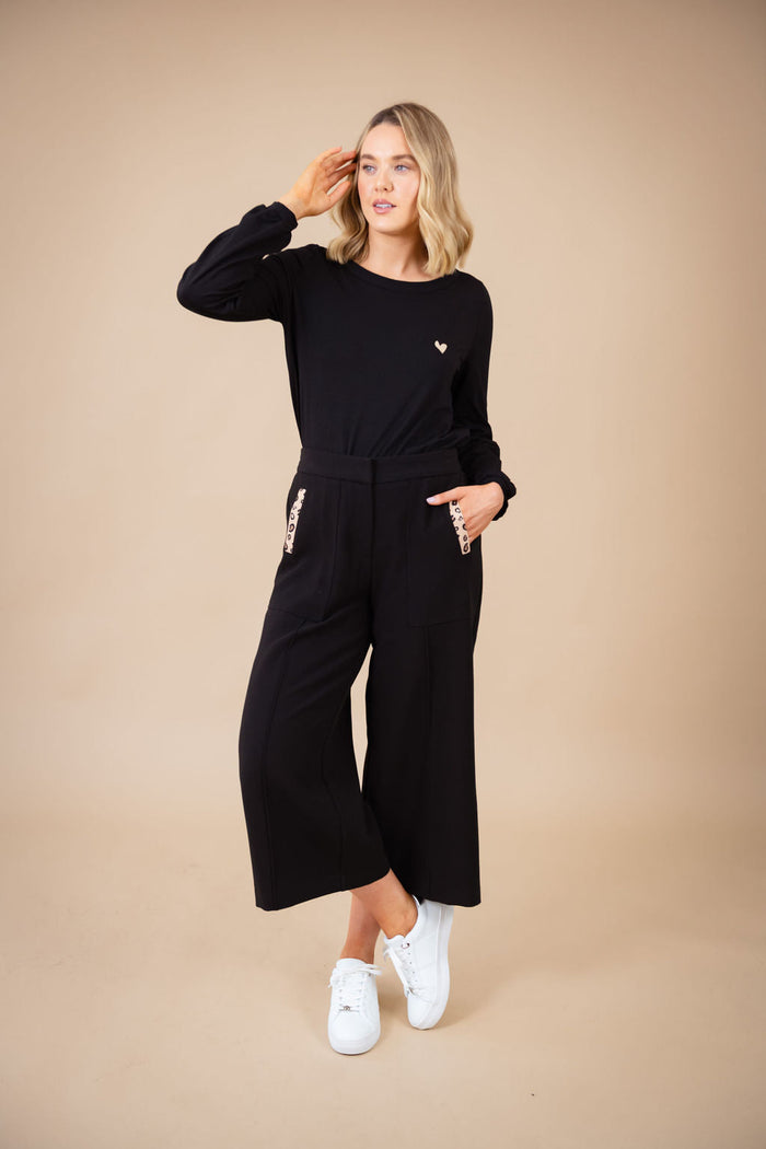 Clodagh Culotte (Black)