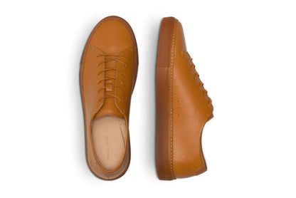 Moral Code Clover Women's Sneaker - #color_cognac