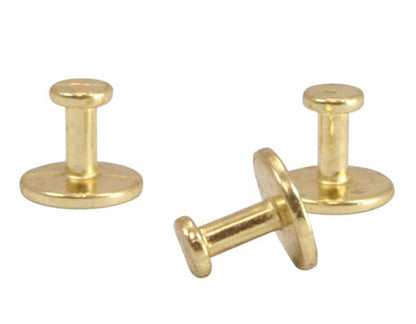 Collar Studs, Gold Tone (3-pack)