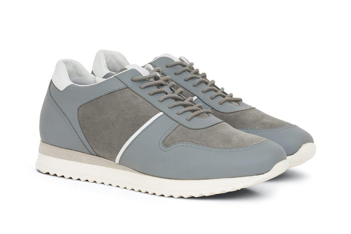 Moral Code Connor Men's Casual Trainer -Grey-8 #color_grey