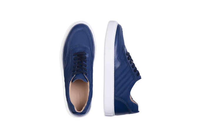 Moral Code Coral Women's Casual Lace-up Sneaker - #color_navy