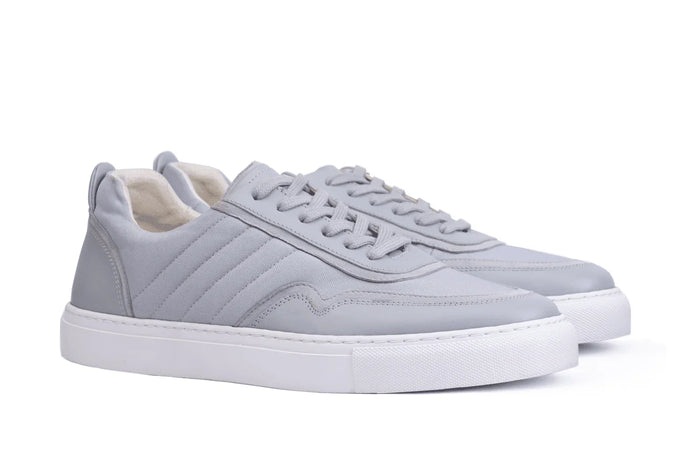Moral Code Coral Women's Casual Lace-up Sneaker -Grey-6.5 #color_grey