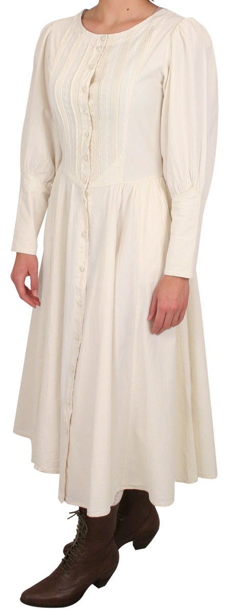 Cordelia Pioneer Dress - Natural
