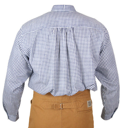 Cornelius Shirt - Navy Check