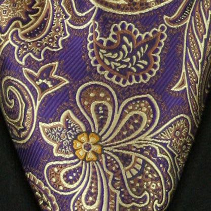 Cosmopolitan Ascot - Purple Paisley