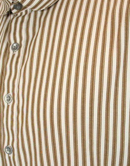 Coulter Shirt - Tan Stripe