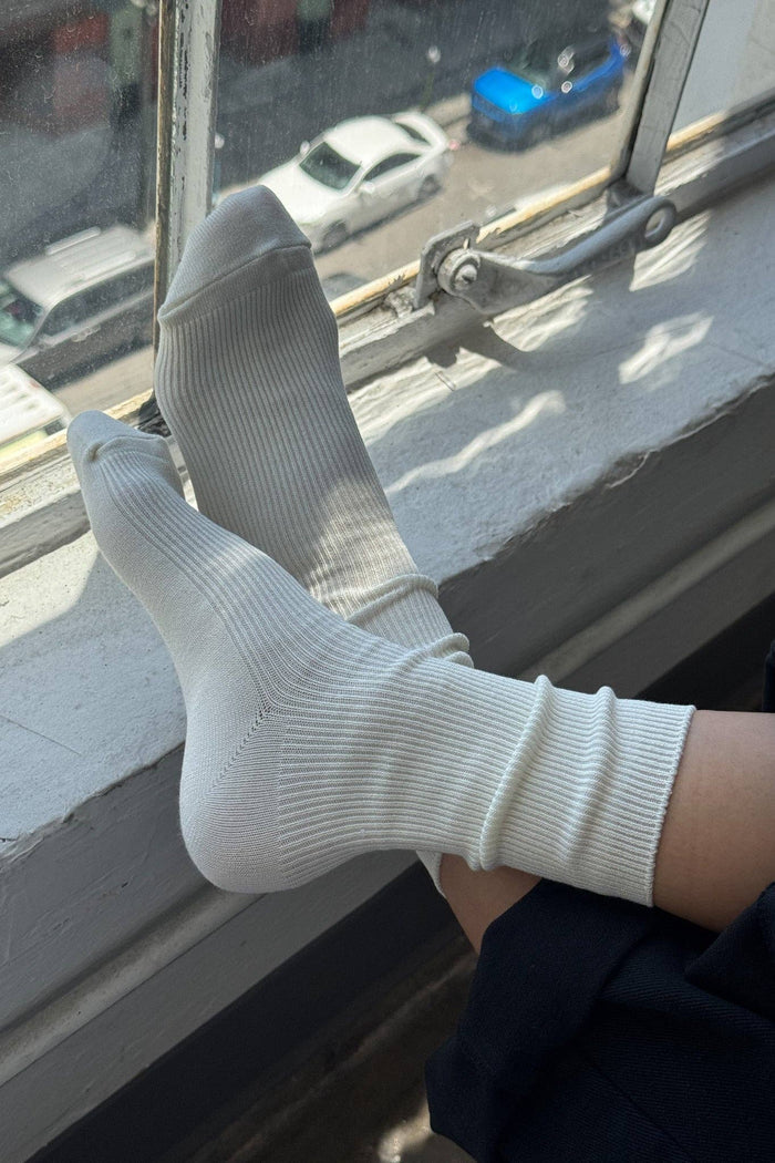 Crisp Step Socks - Blue
