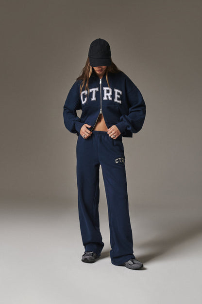 CTRE WIDE LEG JOGGERS - NAVY