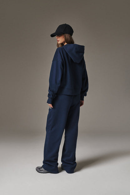 CTRE WIDE LEG JOGGERS - NAVY