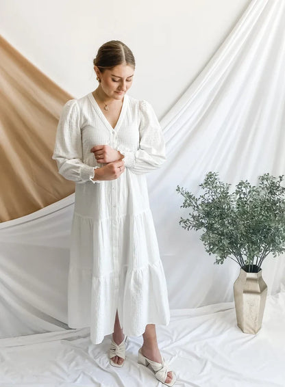 DAISY DRESS (WHITE)